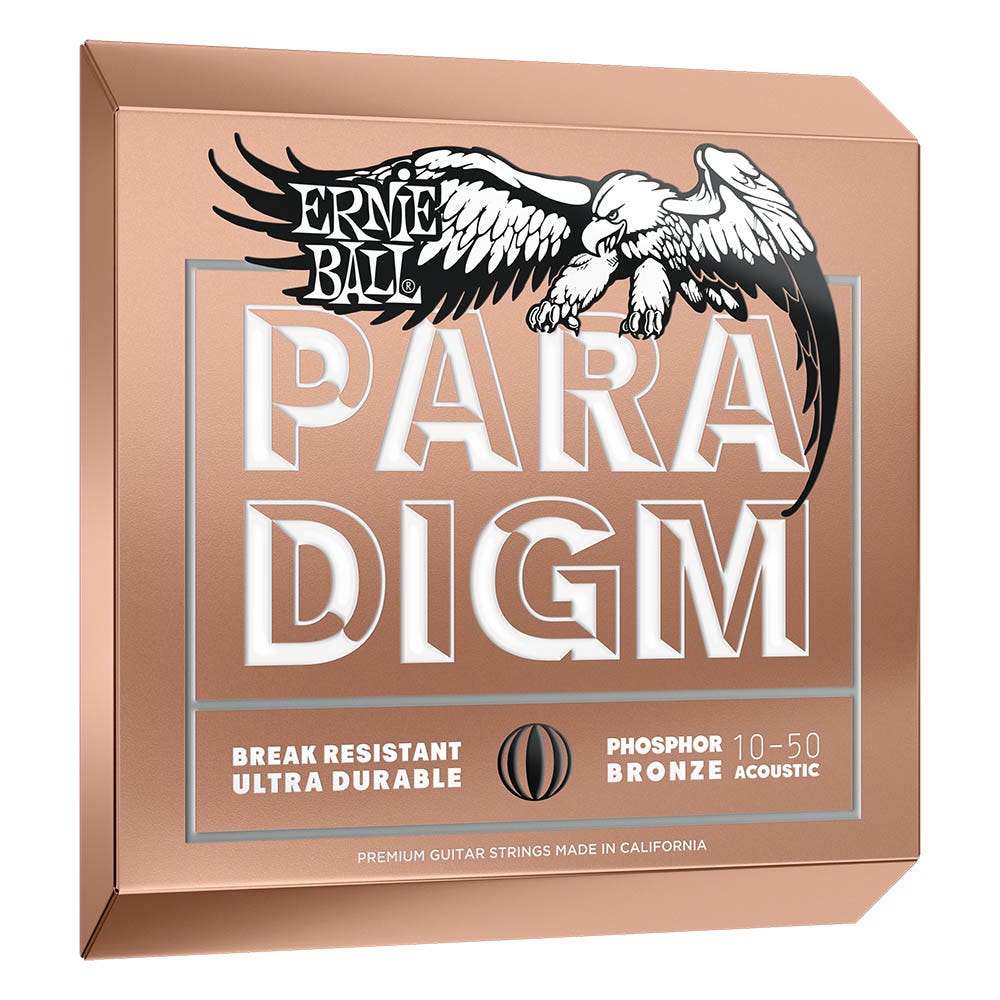 Ernie Ball 2080 Paradigm Phosphor Bronze Acoustic Guitar Strings, Extra Light (10-50)