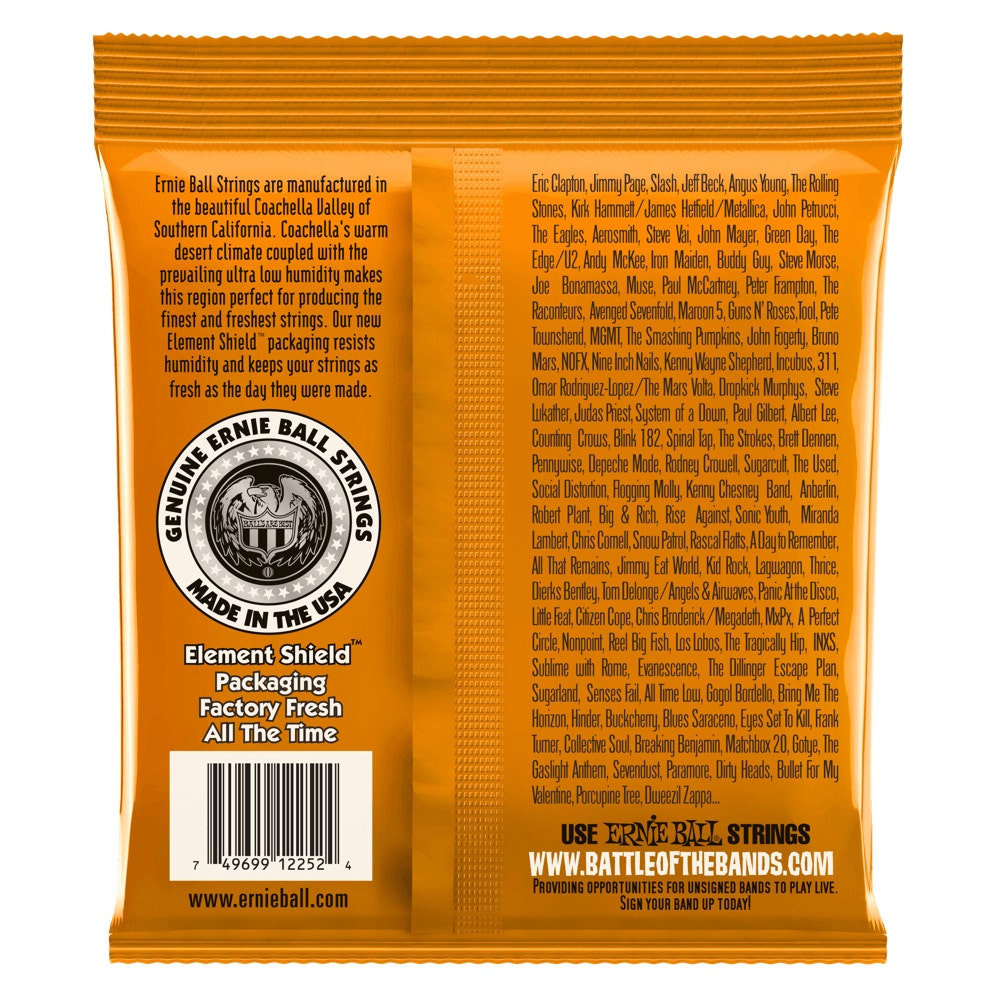 Ernie Ball 2252 Hybrid Slinky Classic Rock N Roll Electric Guitar Strings, 9-46