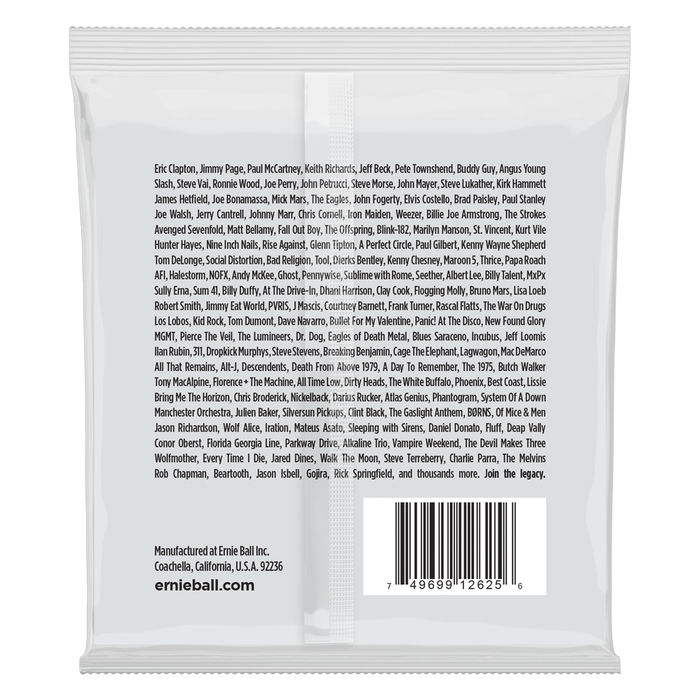 Ernie Ball 2625 8-String Slinky Nickel Wound Electric Guitar Strings (10-74)