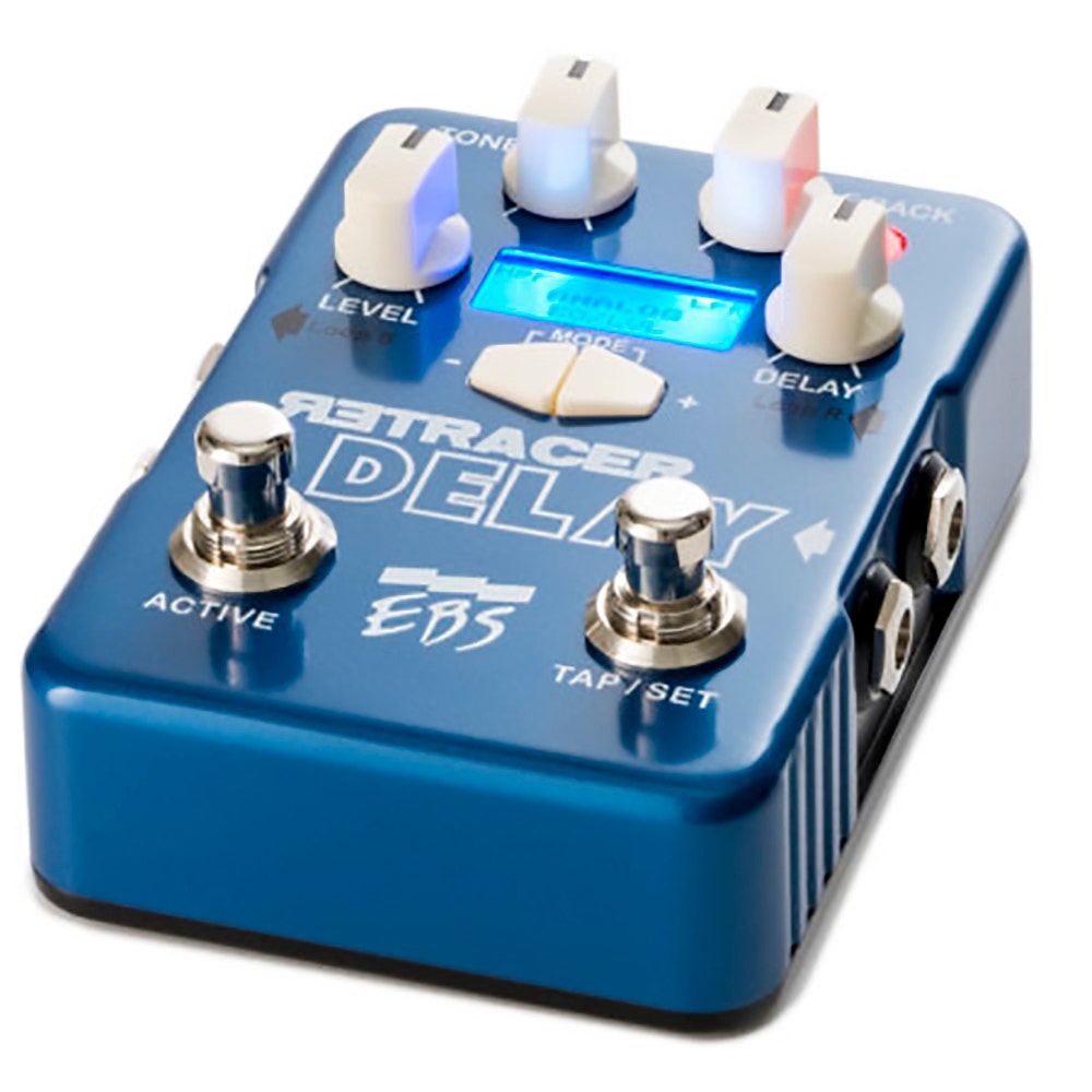 EBS ReTracer Delay Workstation Guitar Effects Pedal w/ Desktop Editor Software