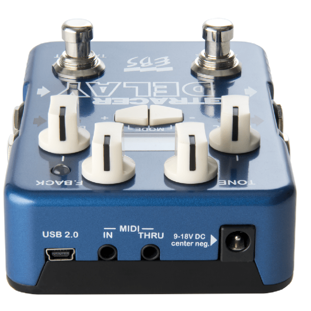 EBS ReTracer Delay Workstation Guitar Effects Pedal w/ Desktop Editor Software