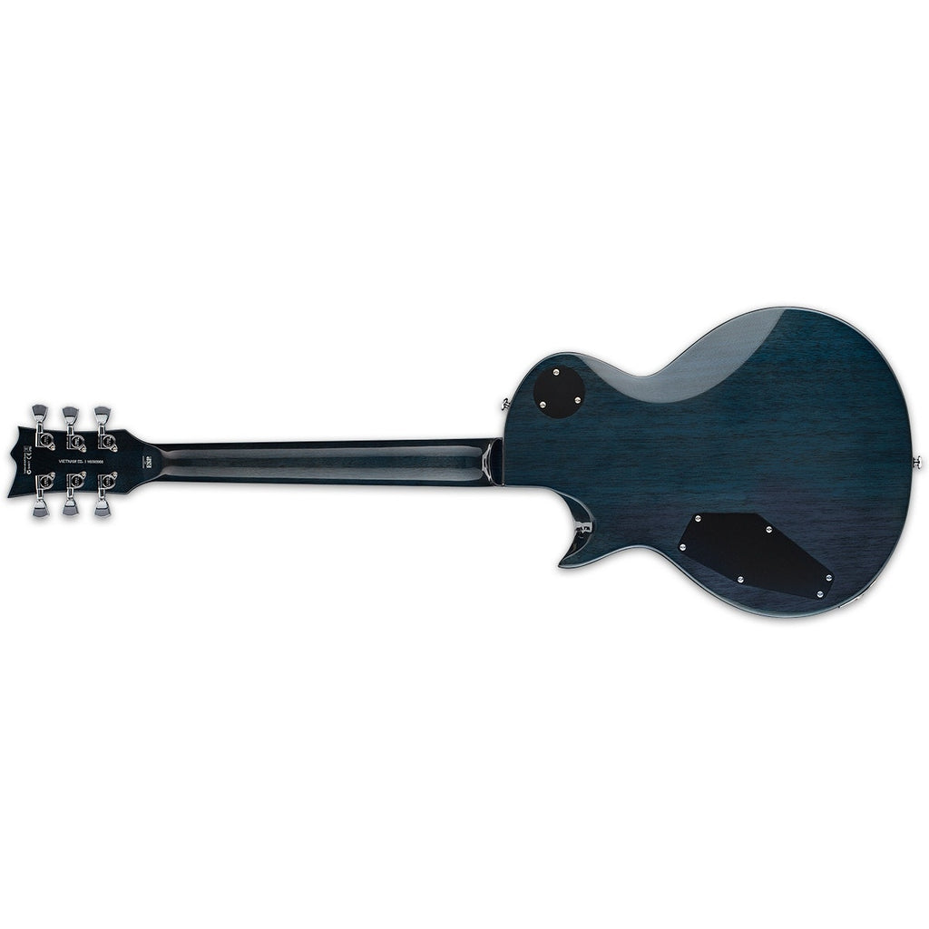 ESP LTD EC-256FM Electric Guitar, Flame Maple Top - See-Thru Cobalt Blue (B-STOCK)