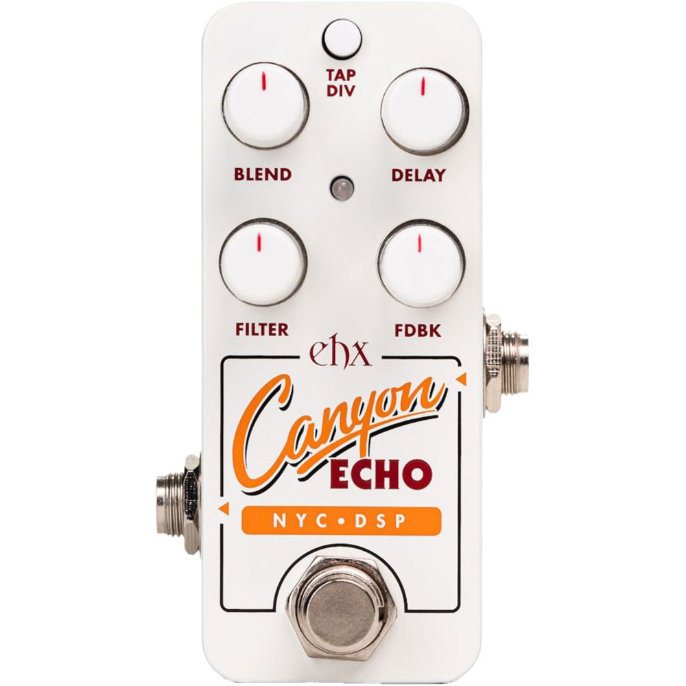 EHX Electro-Harmonix Pico Canyon Echo Digital Delay Mini Guitar Effect Pedal
