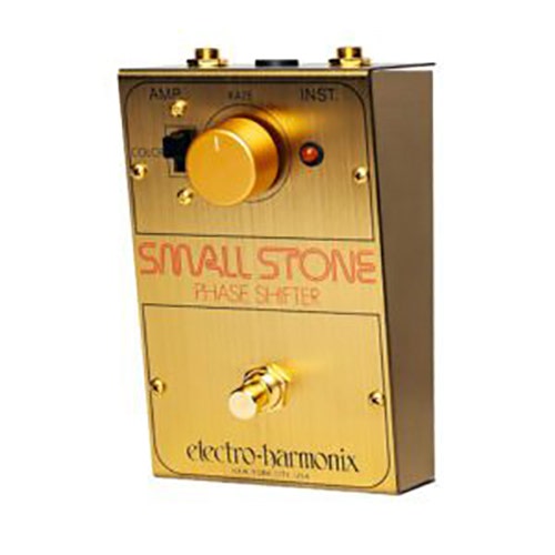 EHX Electro-Harmonix Limited Edition Golden Small Stone Phase Shifter Phaser Guitar Effect Pedal, Only 600 Made