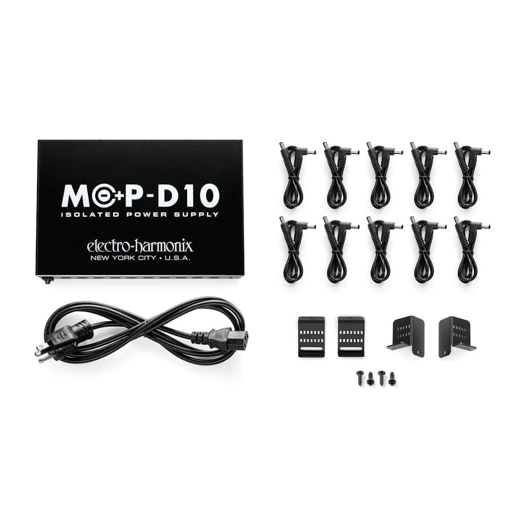 EHX Electro Harmonix MOP-D10 Isolated Guitar Effects Pedalboard Power Supply