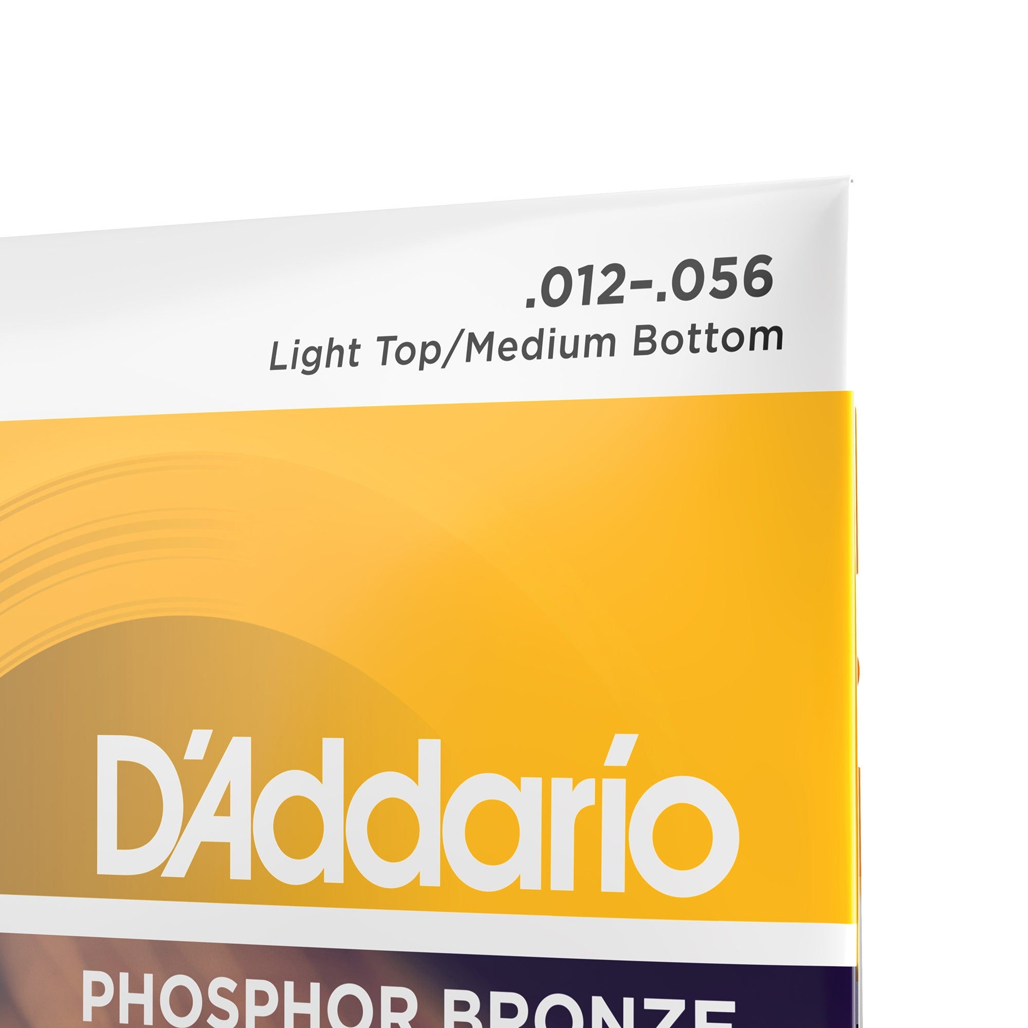 D'Addario EJ19 Phosphor Bronze Bluegrass Acoustic Guitar Strings (12-56)
