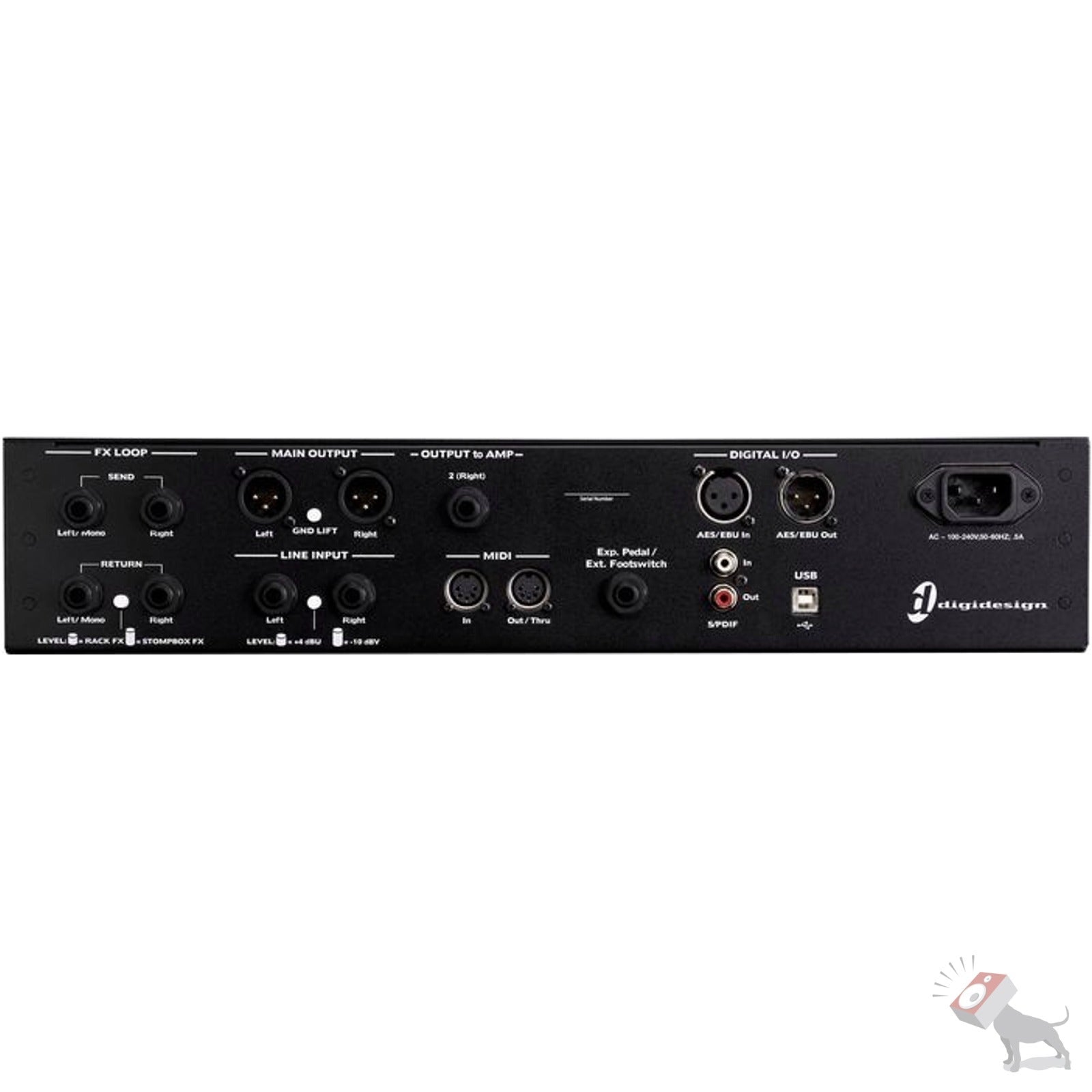 Avid Eleven Rack Guitar Multi Effects Processor Recording Interface & Pro Tools