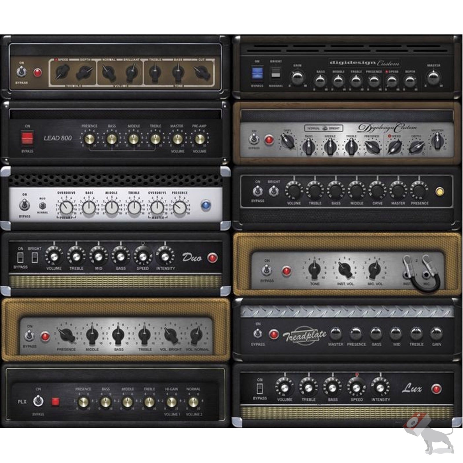 Avid Eleven Rack Guitar Multi Effects Processor Recording Interface & Pro Tools