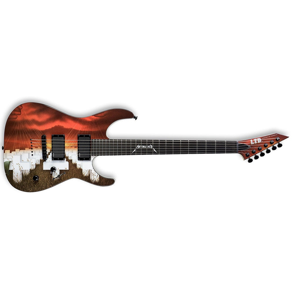ESP LTD 30th Anniversary Metallica Electric Guitar with Case - Master of Puppets Graphic