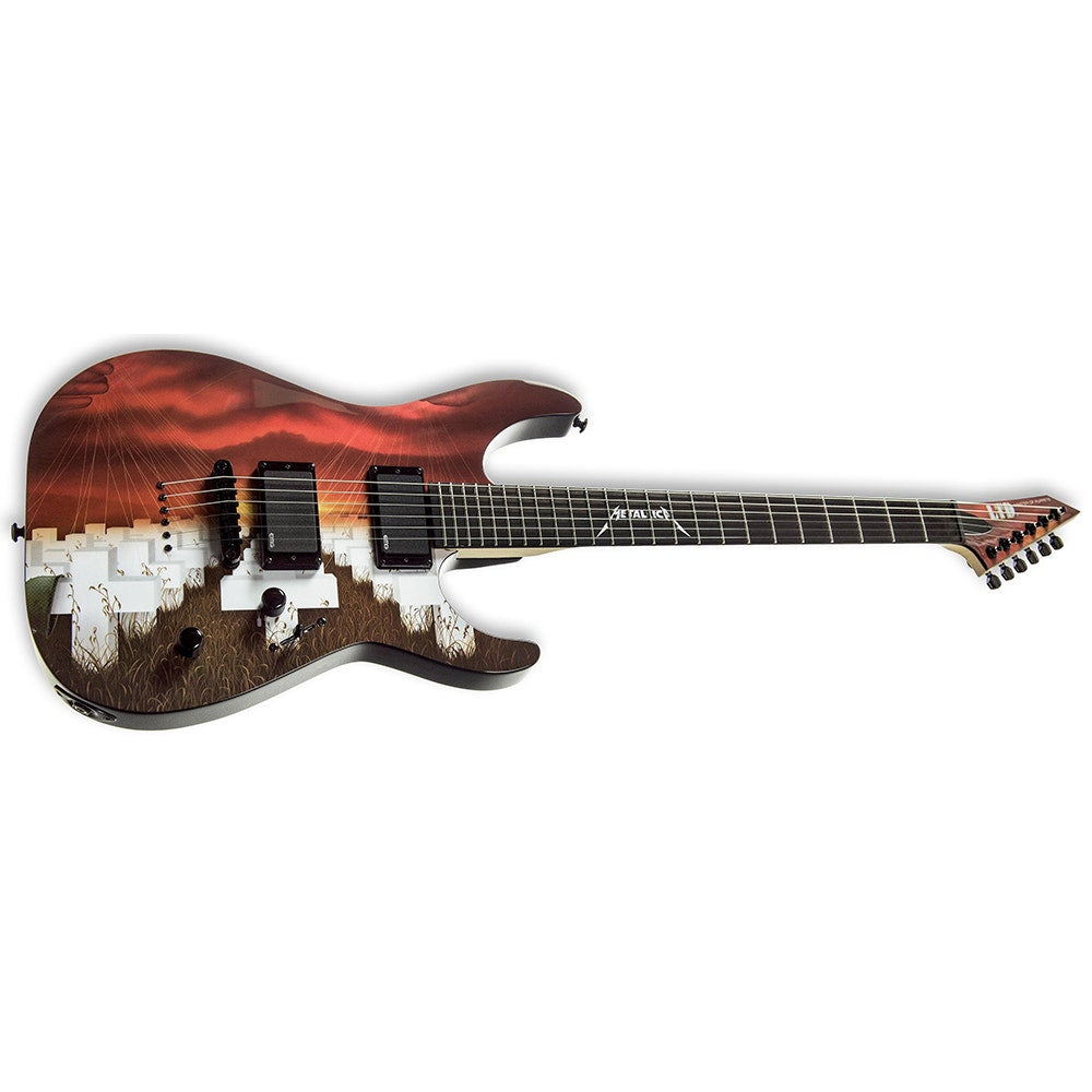 ESP LTD 30th Anniversary Metallica Electric Guitar with Case - Master of Puppets Graphic