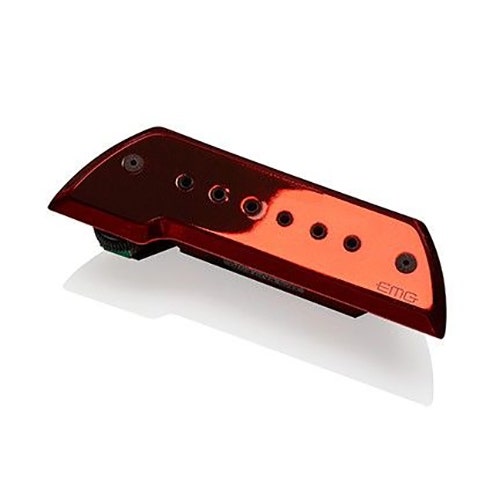 EMG Bajo Rojo Acoustic Guitar Soundhole Pickup, Red