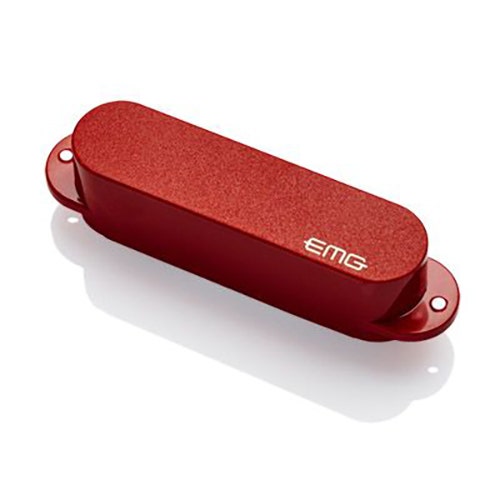 EMG SA Active Single Coil Alnico V Guitar Pickup w/ Install Kit, Red
