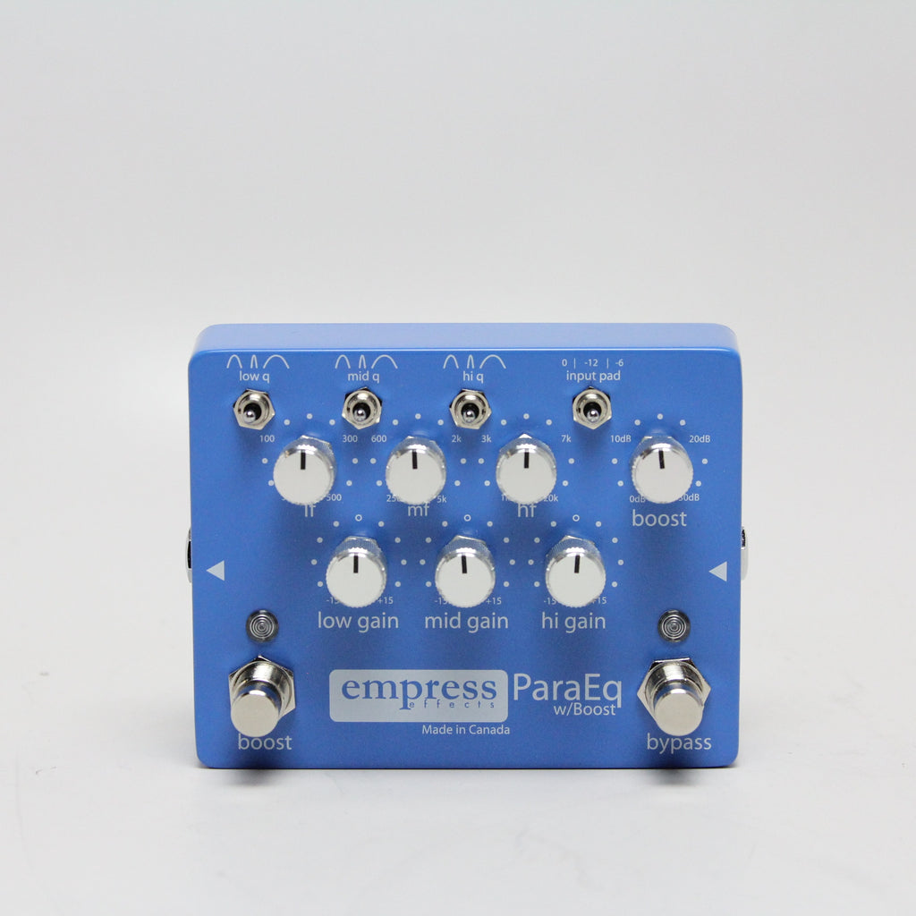 Empress ParaEq with Boost Guitar Effects Pedal (Open Box)