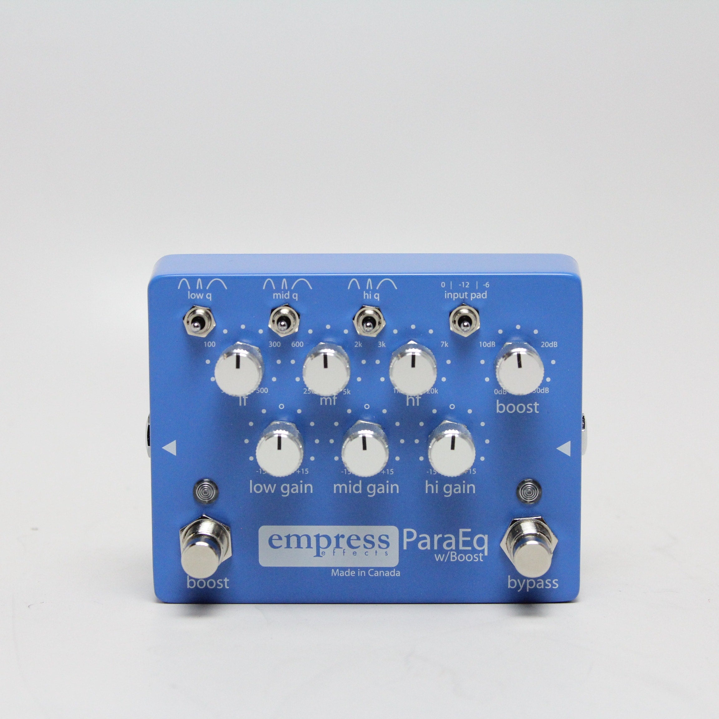 Empress ParaEq with Boost Guitar Effects Pedal (Open Box)