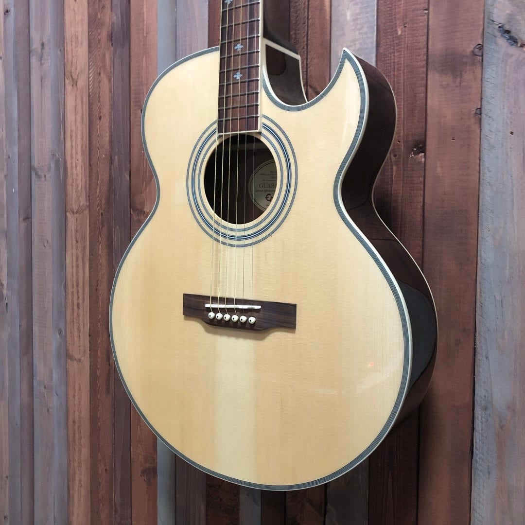 Epiphone EEP5NAGH1 PR5-E Acoustic Electric Guitar, Natural Finish