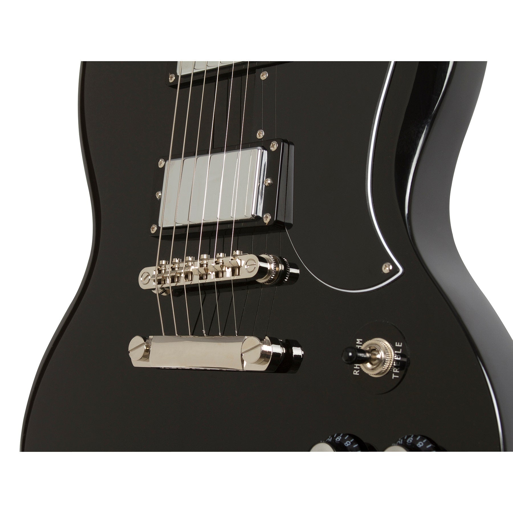 Epiphone EGTIEBNH3 Tony Iommi SG Custom Electric Guitar, Ebony Fretboard, Ebony