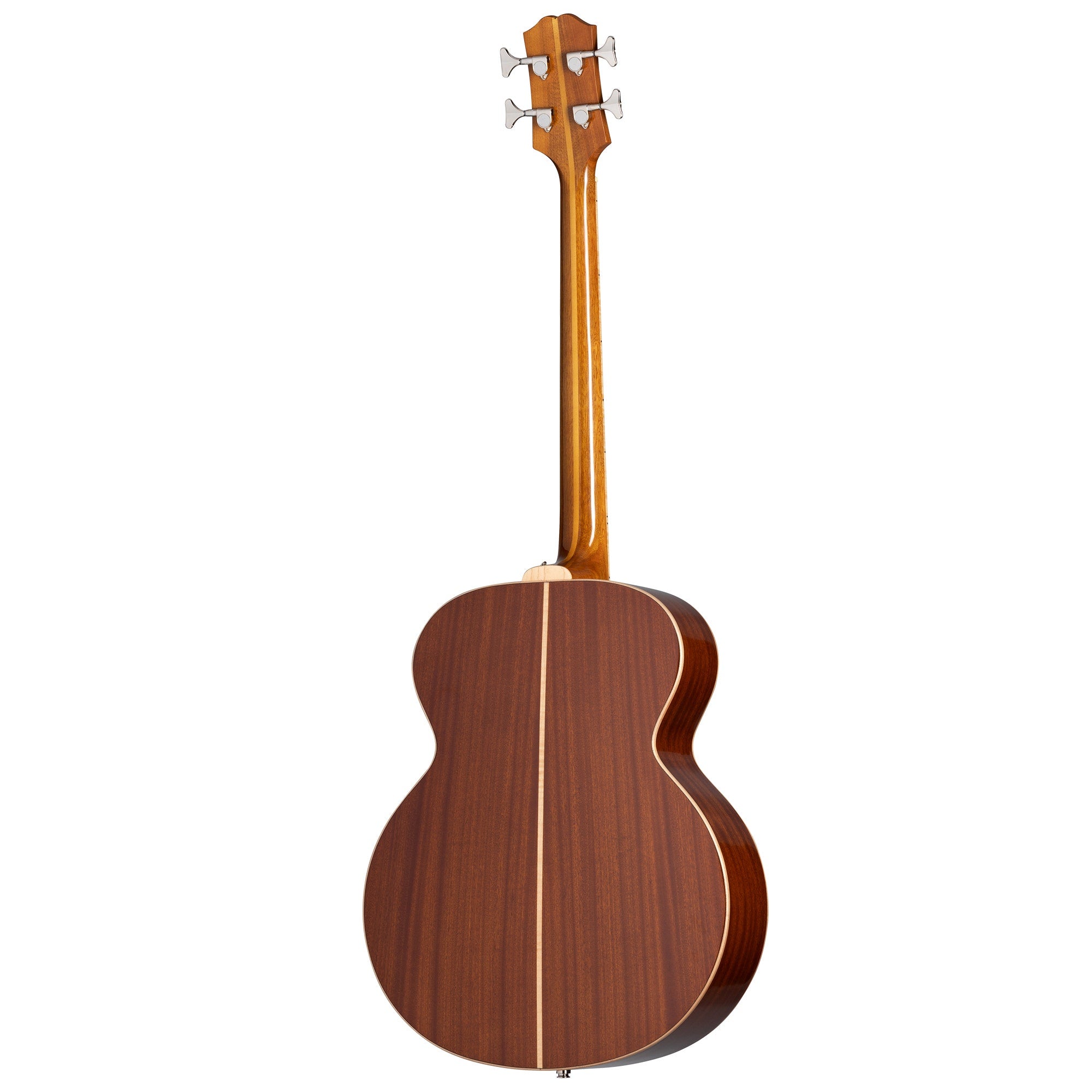 Epiphone El Capitan J-200 Studio Acoustic-Electric Bass Guitar, Aged Vintage Natural