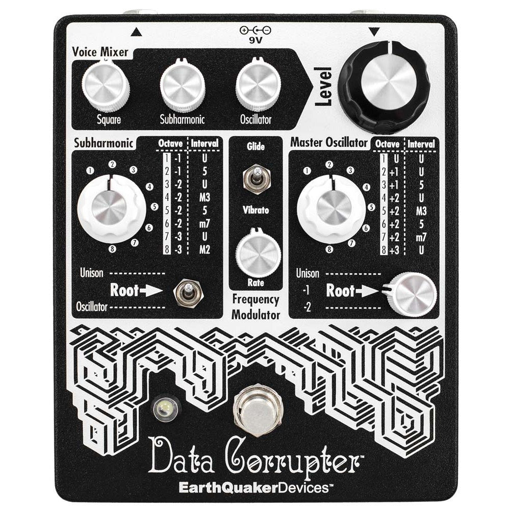 EarthQuaker Devices Data Corrupter Modulated Monophonic Harmonizer / Synthesizer / Vibrato PLL Guitar Effects Pedal