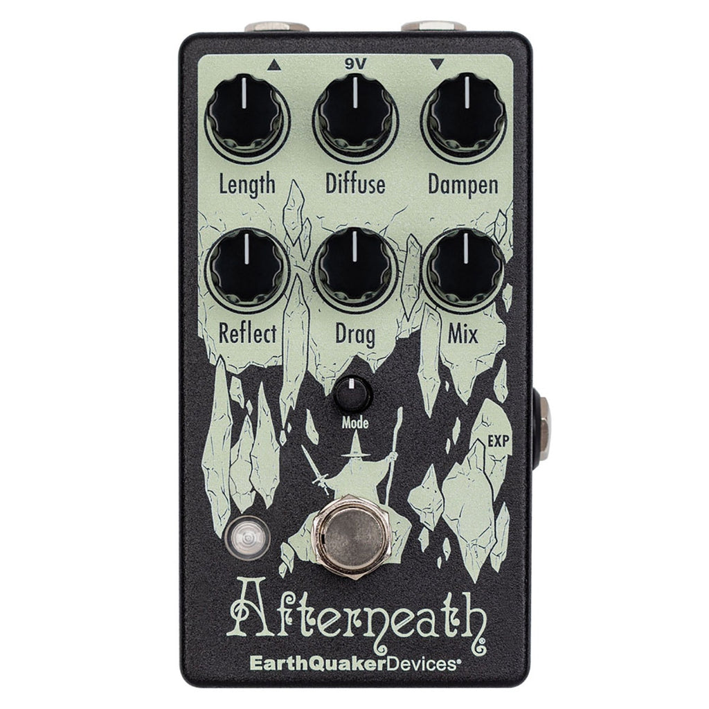 Earthquaker Devices Afterneath V3 Enhanced Otherworldly Reverb Guitar Effects Pedal