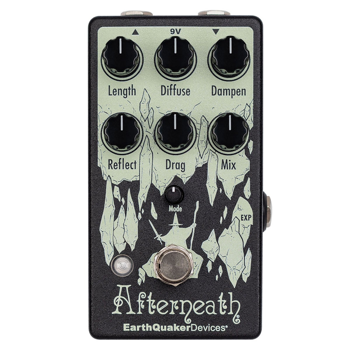 Earthquaker Devices Afterneath V3 Enhanced Otherworldly Reverb Guitar Effects Pedal