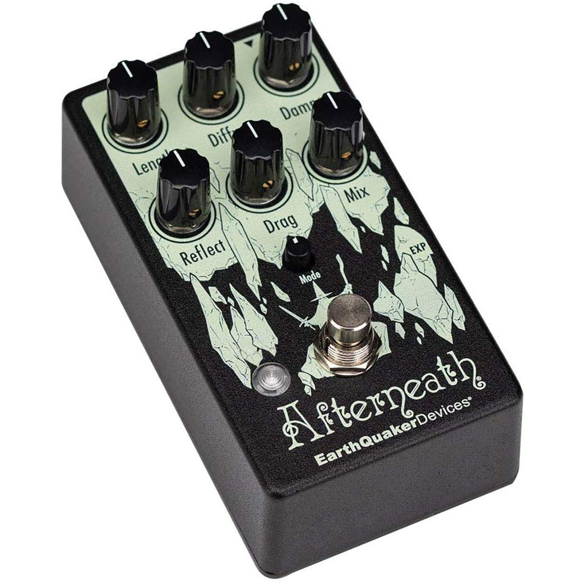 Earthquaker Devices Afterneath V3 Enhanced Otherworldly Reverb Guitar Effects Pedal