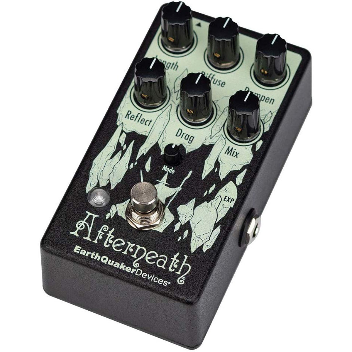 Earthquaker Devices Afterneath V3 Enhanced Otherworldly Reverb Guitar Effects Pedal