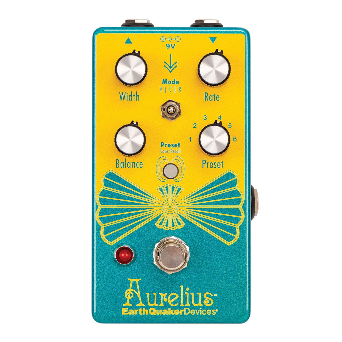 EQD Earthquaker Devices Aurelius Tri-Voice Chorus Guitar Effect Pedal