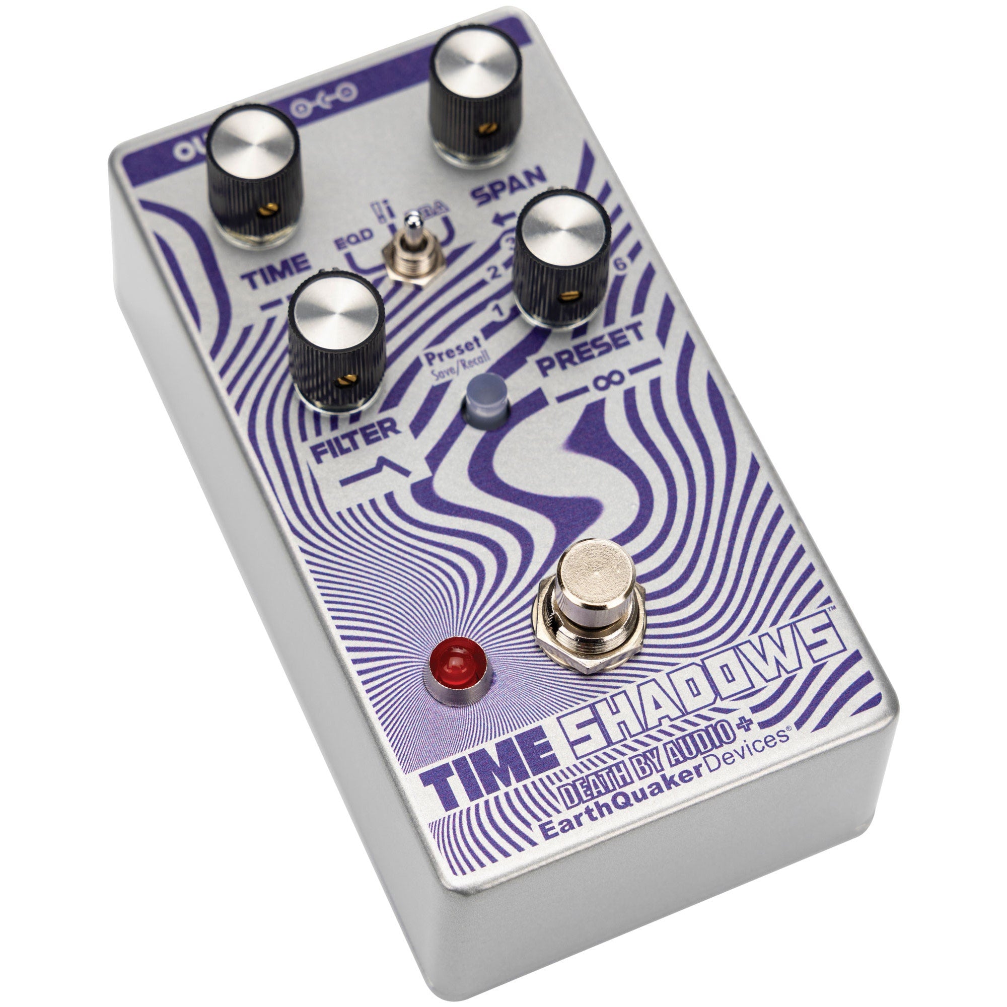 EQD EarthQuaker Devices x Death by Audio Time Shadows V2 Subharmonic Multi-Delay Resonator Pedal