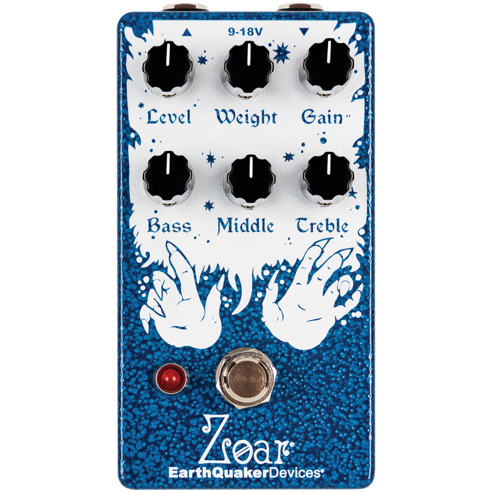EQD EarthQuaker Devices Zoar Dynamic Audio Grinder Distortion Guitar Effect Pedal