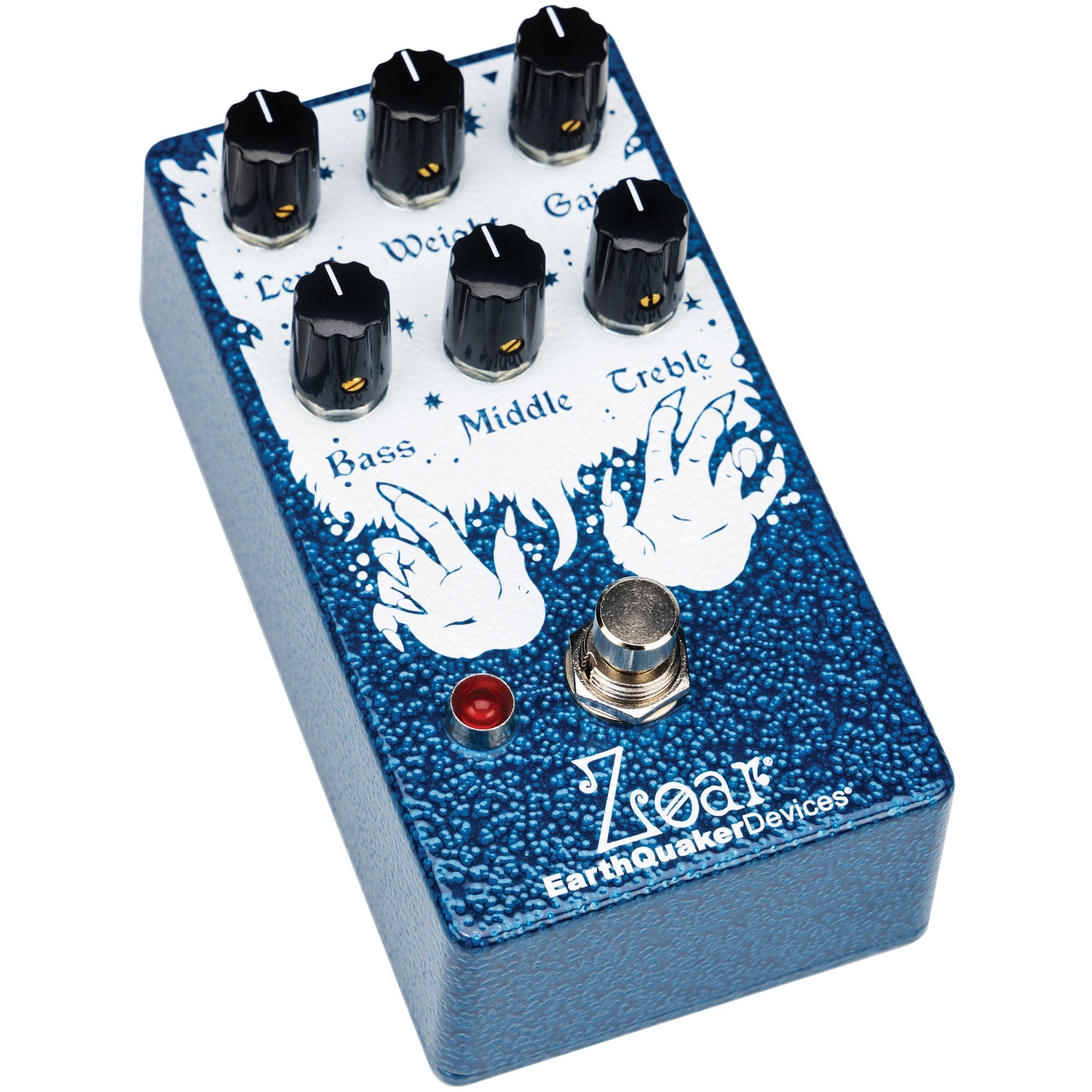 EQD EarthQuaker Devices Zoar Dynamic Audio Grinder Distortion Guitar Effect Pedal