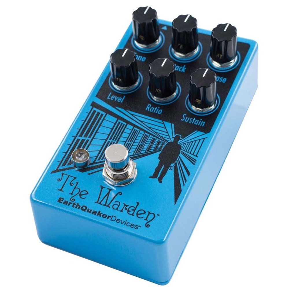 EarthQuaker Devices Warden V2 The Warden V2 Optical Compressor Guitar Effects Pedal