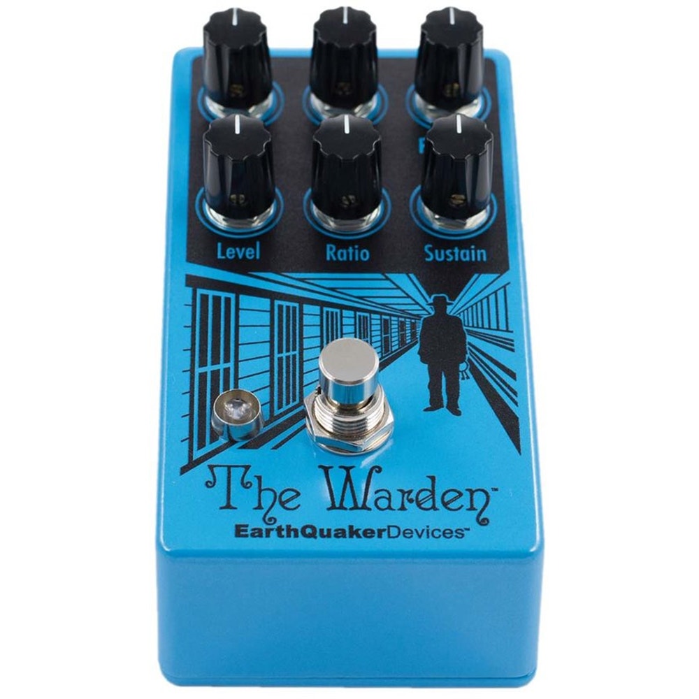 EarthQuaker Devices Warden V2 The Warden V2 Optical Compressor Guitar Effects Pedal