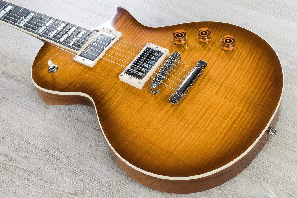 ESP USA Eclipse Chambered Electric Guitar with Hard Case - Tea Sunburst (Open Box)