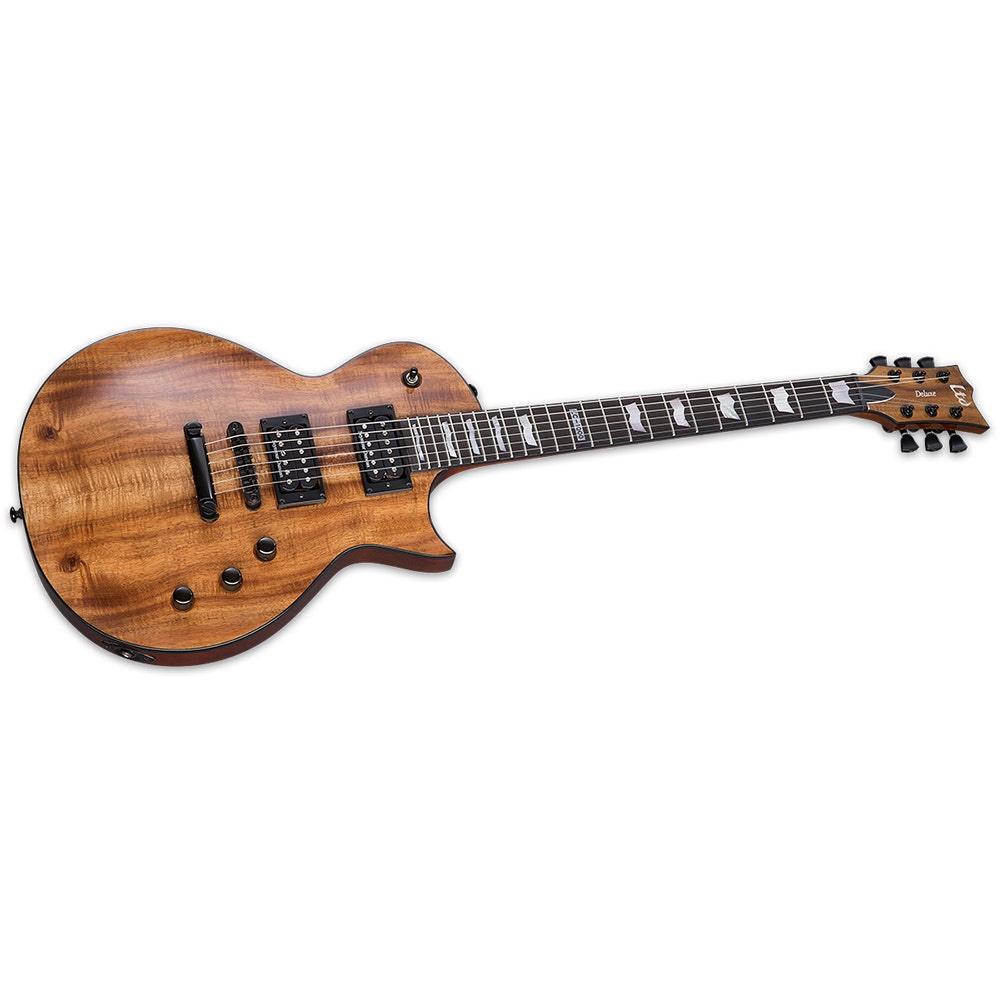 ESP LTD EC-1000 KNAT Solid Mahogany Body Koa Top Electric Guitar - Natural (B-STOCK)