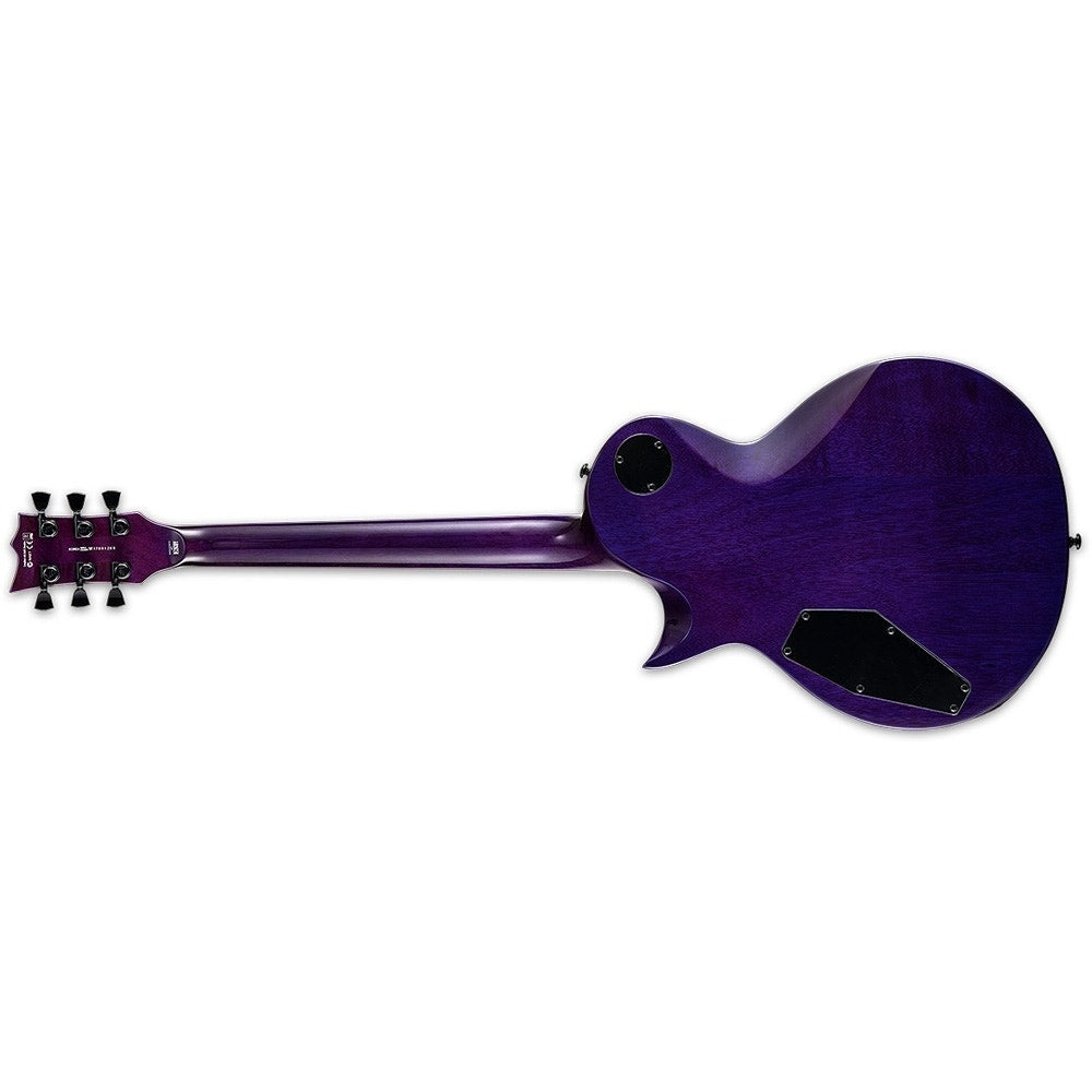ESP LTD EC-1000FM Electric Guitar, Flamed Maple Top - See Thru Purple