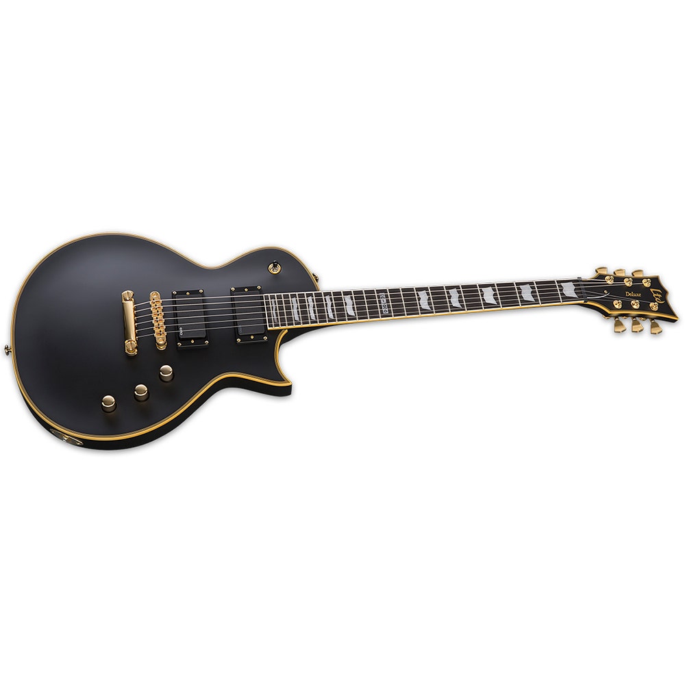 ESP Guitars LTD EC-1000 Electric Guitar w/ Hard Case - Vintage Black (CECFF)