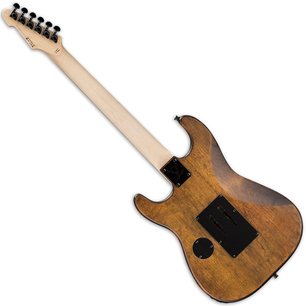 ESP LTD Limited Edition George Lynch Signature Model Electric Guitar with Hard Case - Burnt Tiger (B-STOCK)