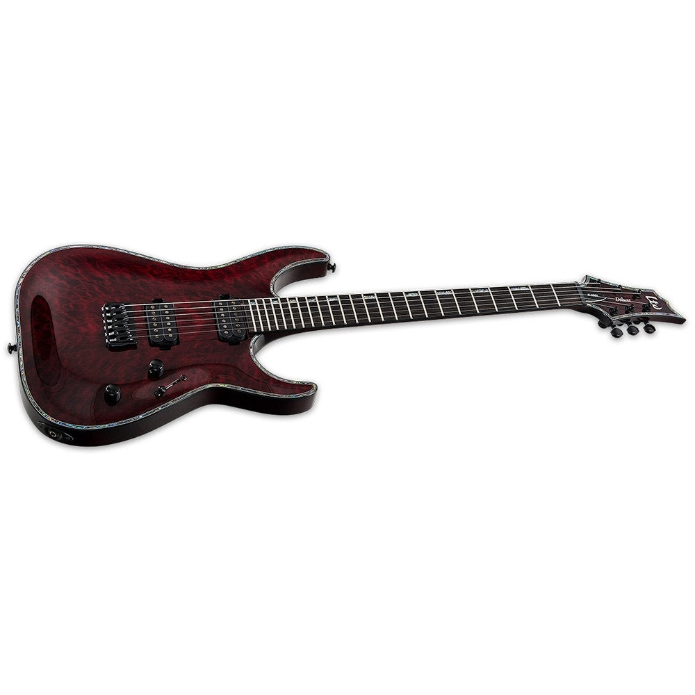 ESP LTD H-1001QM Electric Guitar, Quilted Maple Top - See Thru Black Cherry