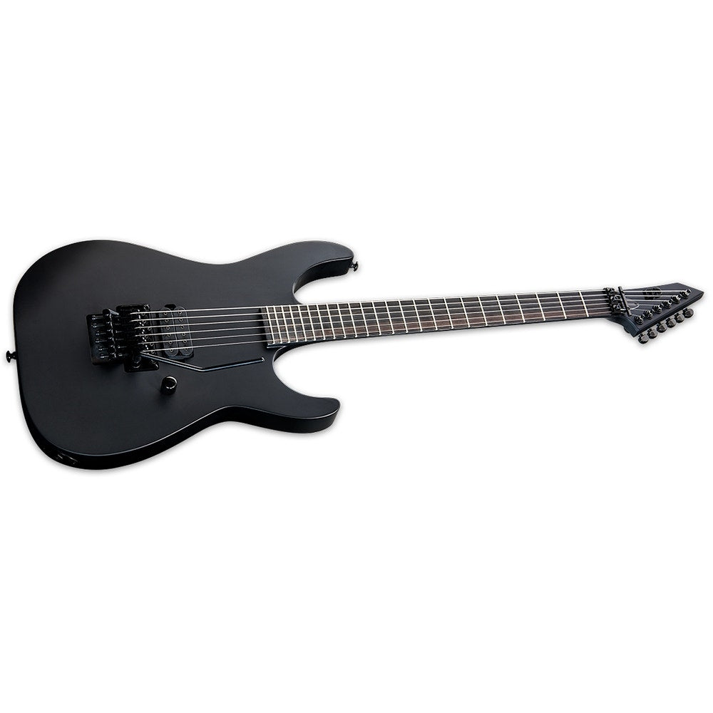 ESP LTD M-Black Metal Electric Guitar, Floyd Rose - Black Satin