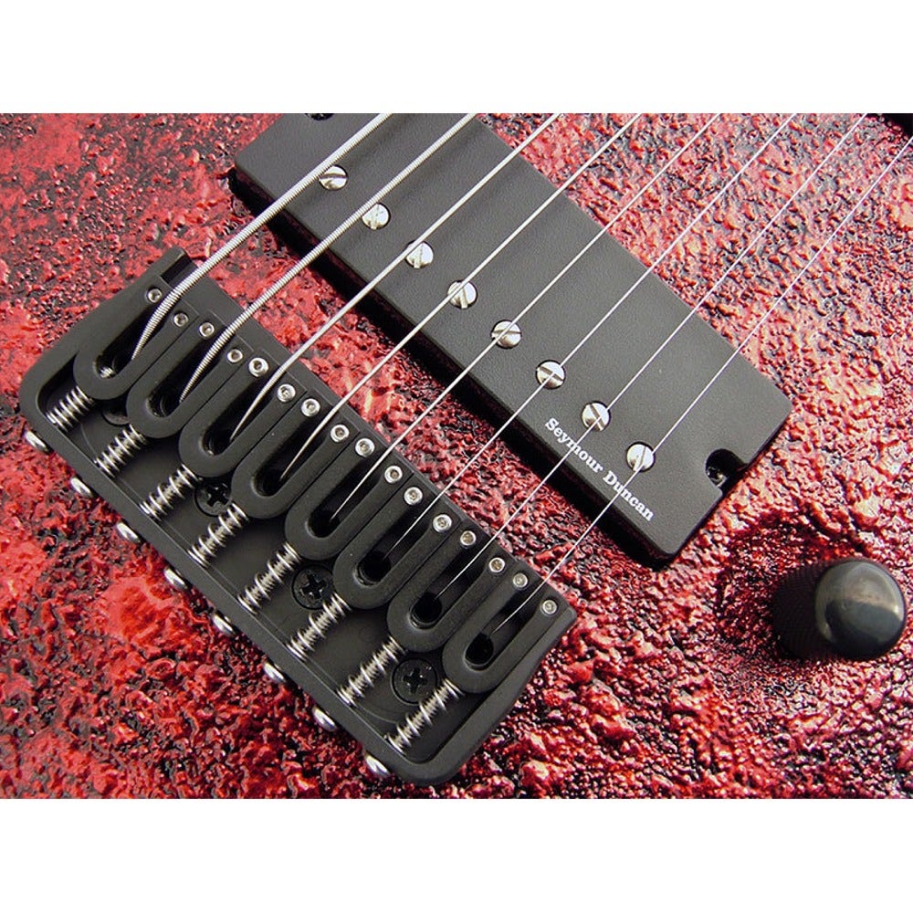ESP 40th Anniversary NAMM Exhibition Limited EXL Horizon NT 8-String Electric Guitar with Hardshell Case - Scab Red