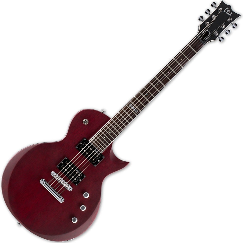 ESP LTD EC-200 STBCS Electric Guitar - See Thru Black Cherry Satin Finish