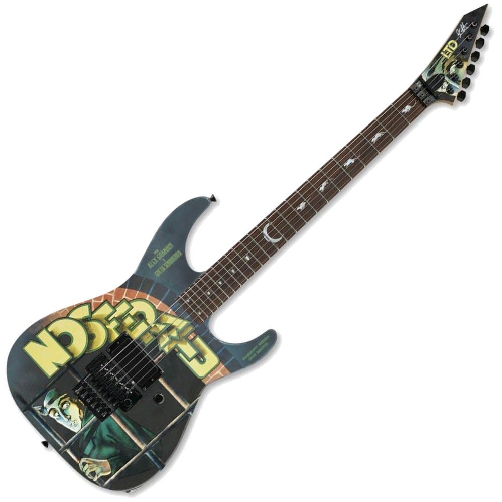 ESP LTD Kirk Hammett Limited Edition Nosferatu Electric Guitar with Hard Case