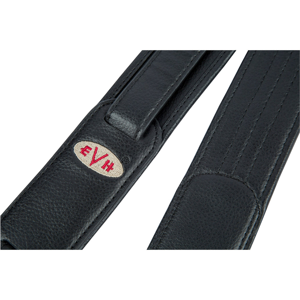EVH Eddie Van Halen Premium Adjustable Guitar Strap, Black 0220660006