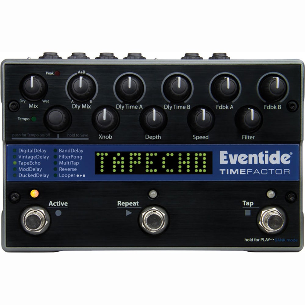 Eventide TimeFactor Twin Delay / Echo Guitar Effects Pedal