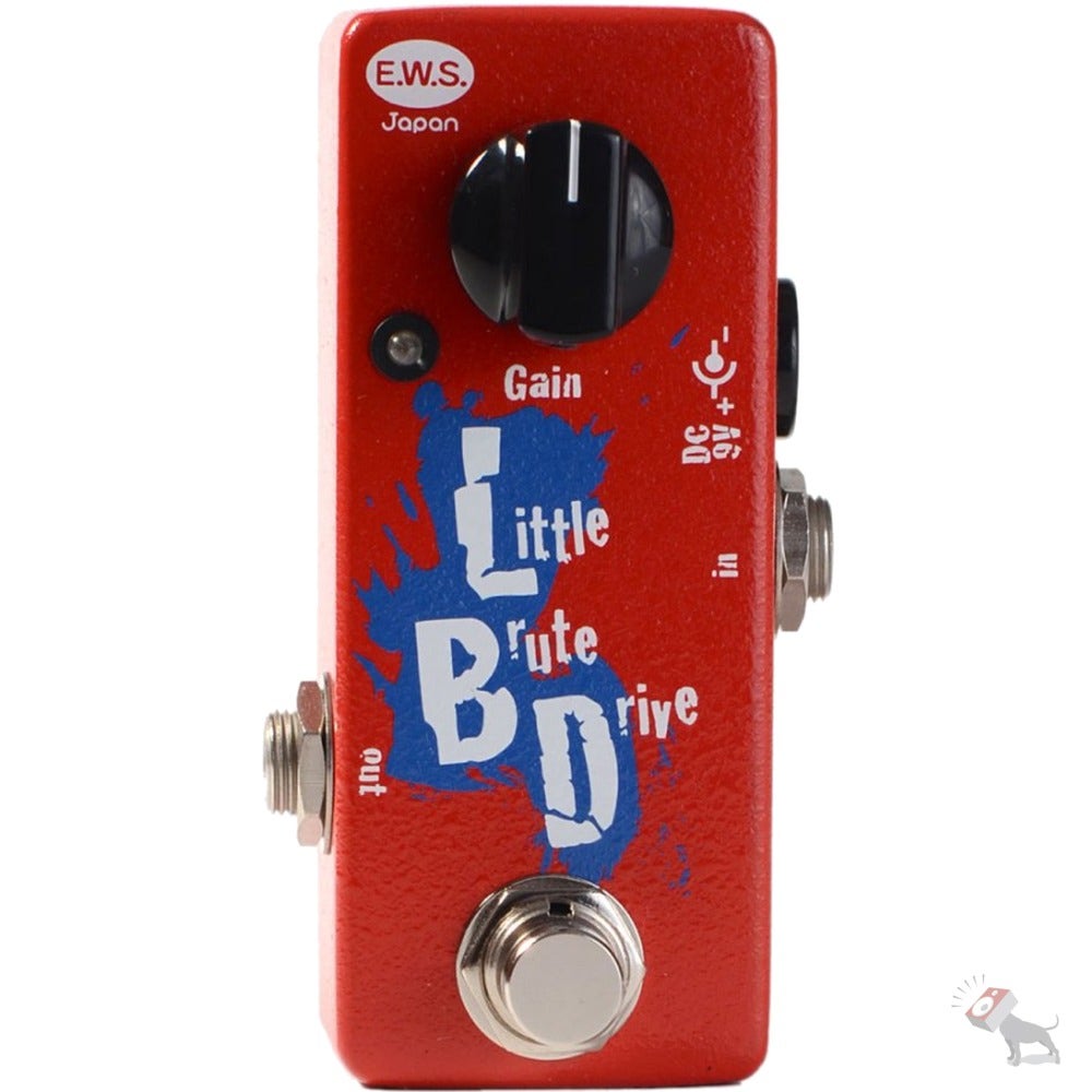 E.W.S. Japan Little Brute Drive Overdrive OD Distortion Guitar Effects Pedal