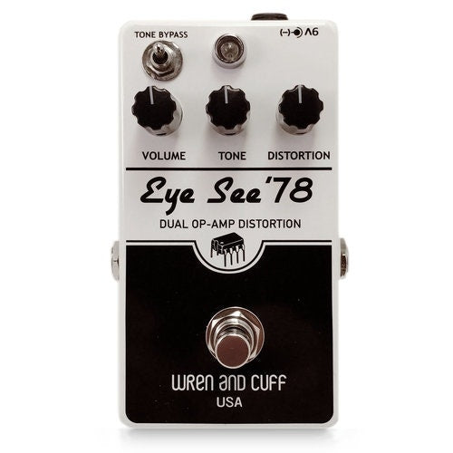 Wren and Cuff Eye See '78 Fuzz Guitar Effects Pedal
