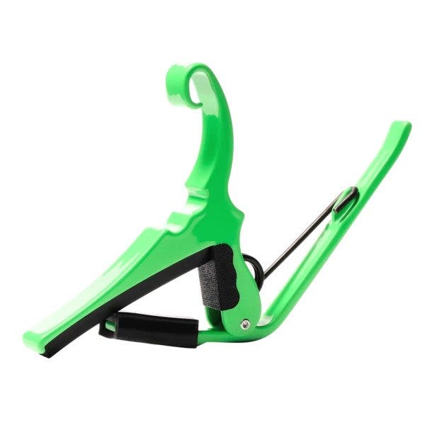 Kyser Special Edition Neon Collection Quick-Change Guitar Capo, Neon Green