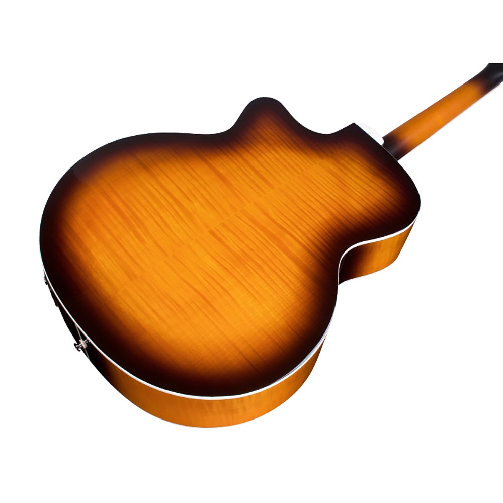 Guild Guitars F-250CE Deluxe Acoustic Electric Guitar, Spruce Top, Sunburst