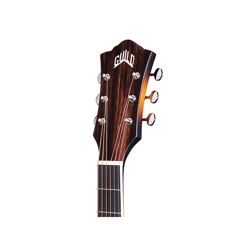 Guild Guitars F-250CE Deluxe Acoustic Electric Guitar, Spruce Top, Sunburst