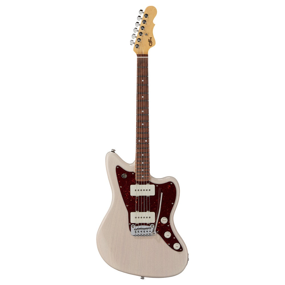 G&L Fullerton Deluxe Doheny Electric Guitar, Caribbean Rosewood Fingerboard, Blonde